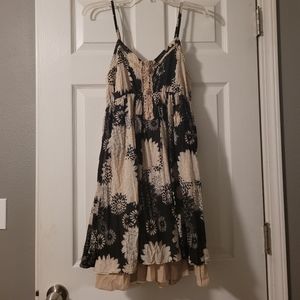 Modcloth Folksy Fairwell Dress M
